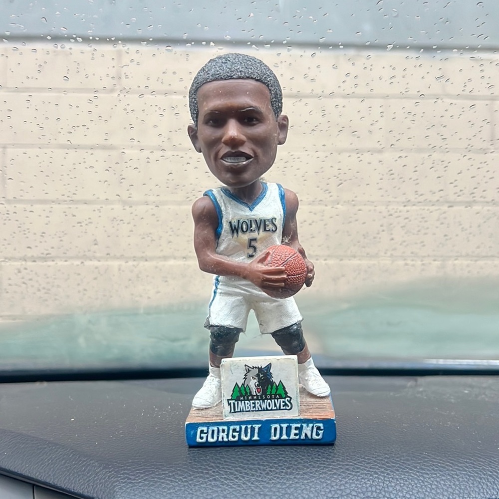Gorgui Dieng Minnesota Timberwolves bobble head.